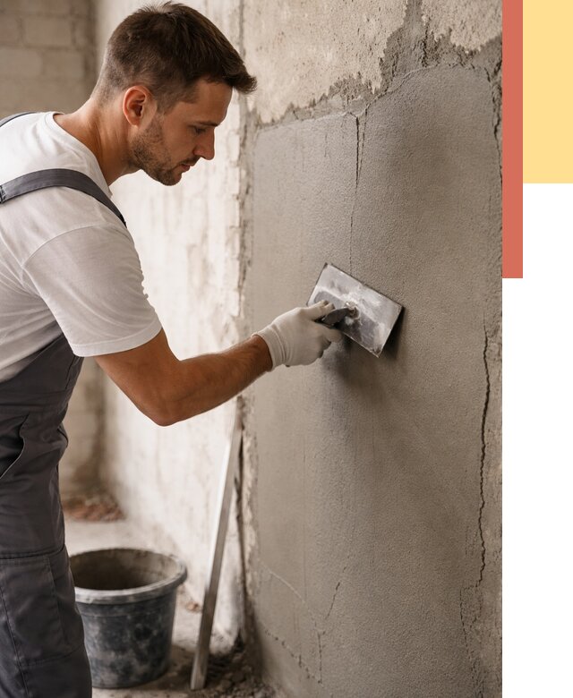 Штукатурка стен под плитку в Димитровграде от 4327 руб./м2 — выравнивание под плитку | ОТДЕЛОЧНИК-Дмт