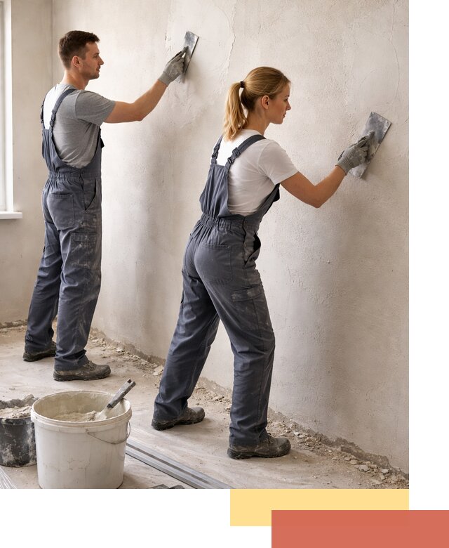 Штукатурка стен под обои в Димитровграде профессионально и быстро