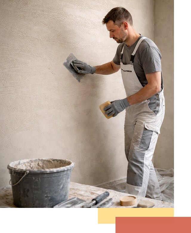 Декоративная штукатурка травертин в Димитровграде для стен и потолков