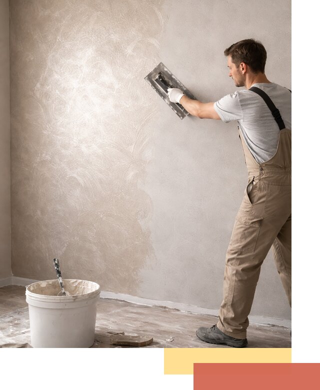 Декоративная штукатурка «Мокрый шелк» под ключ в Димитровграде