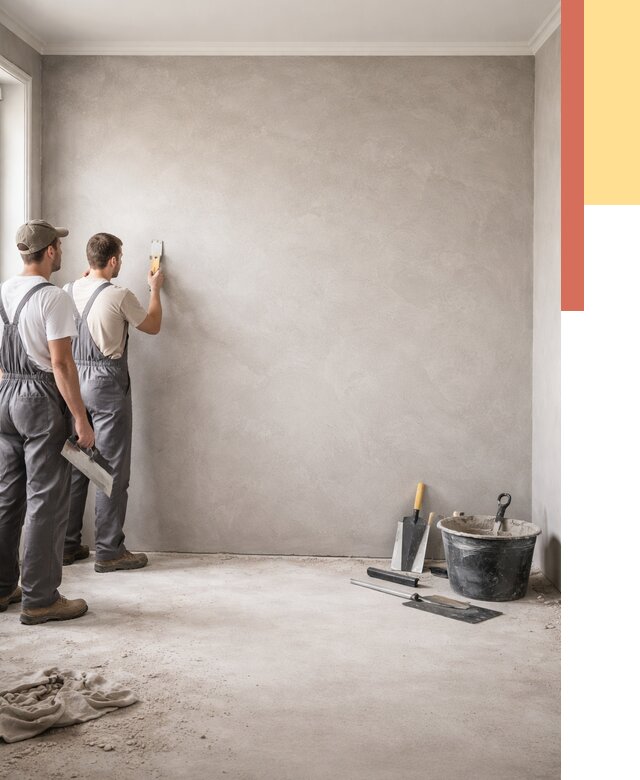 Микробетон на стены в Димитровграде от 1288 руб. — нанесение и отделка | ОТДЕЛОЧНИК-Дмт