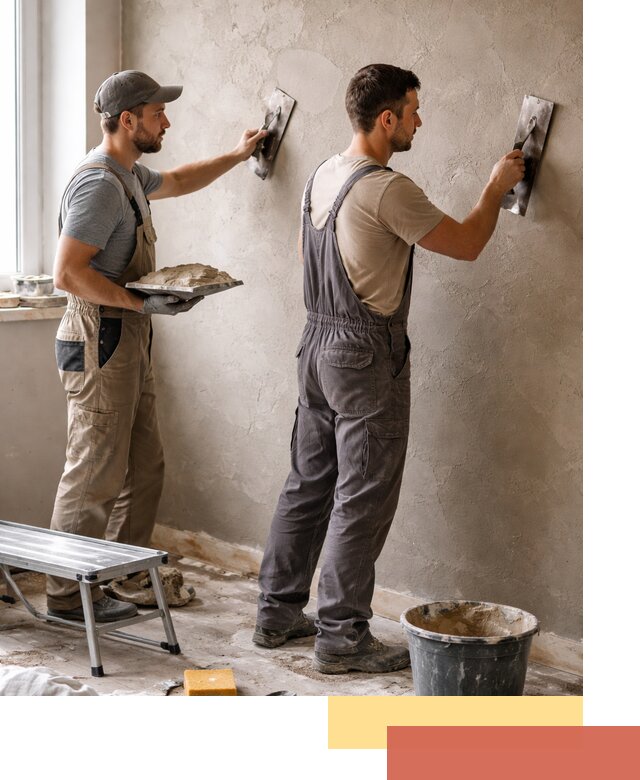 Ремонт декоративной штукатурки и восстановление фактуры в Димитровграде