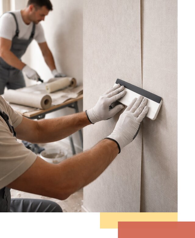 Поклейка обоев под покраску в Димитровграде профессионально и быстро