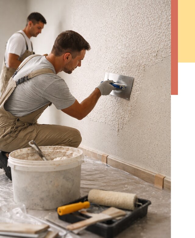 Нанесение жидких обоев в Димитровграде от 7727 руб./м2 — быстро и недорого | ОТДЕЛОЧНИК-Дмт