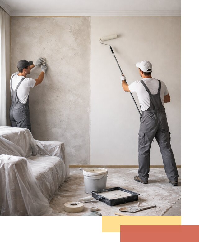 Покраска стен антивандальной краской в Димитровграде