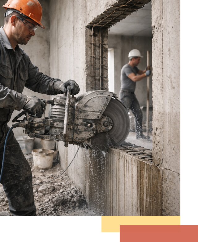 Алмазная резка проемов в Димитровграде быстро и точно