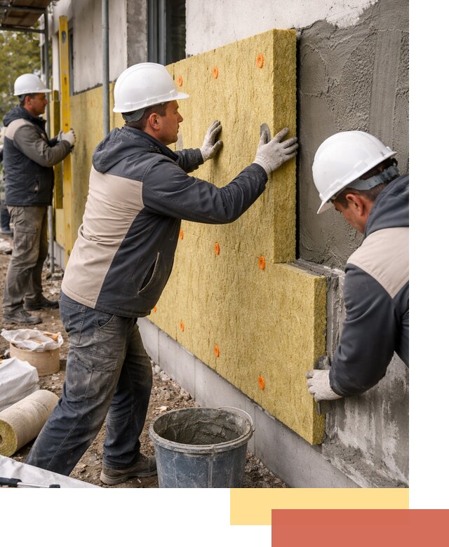 Утепление стен минватой в Димитровграде — тепло и звукоизоляция