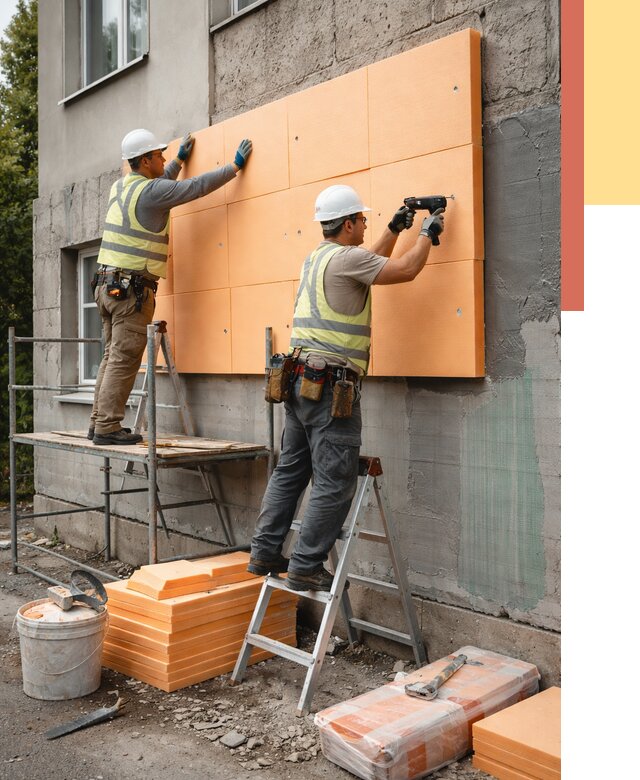 Утепление стен пеноплексом в Димитровграде от 1906 руб./м2 — быстро и недорого | ОТДЕЛОЧНИК-Дмт