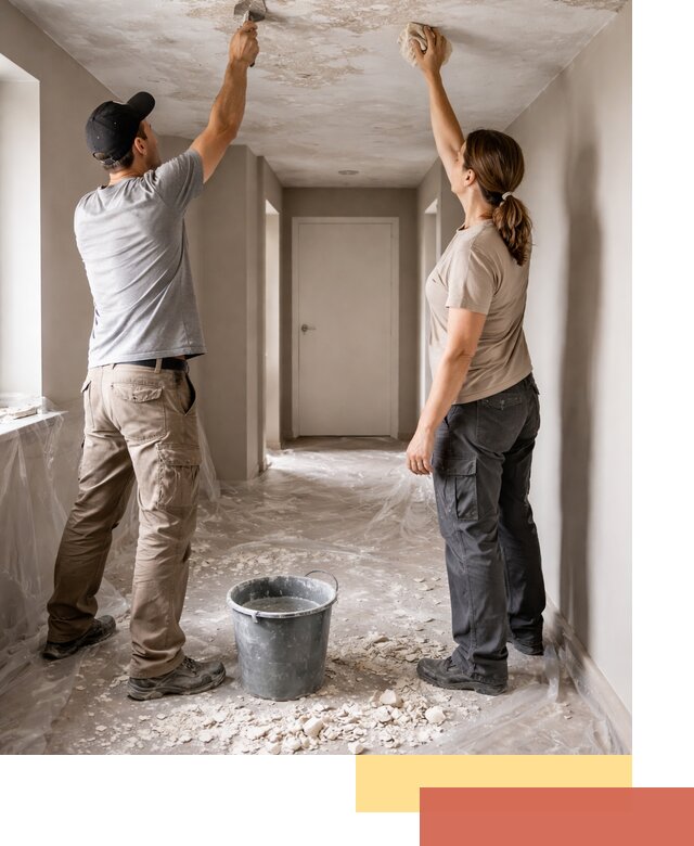 Удаление побелки с потолка в Димитровграде — быстро и аккуратно