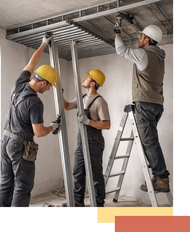 Монтаж реечного потолка под ключ в Димитровграде