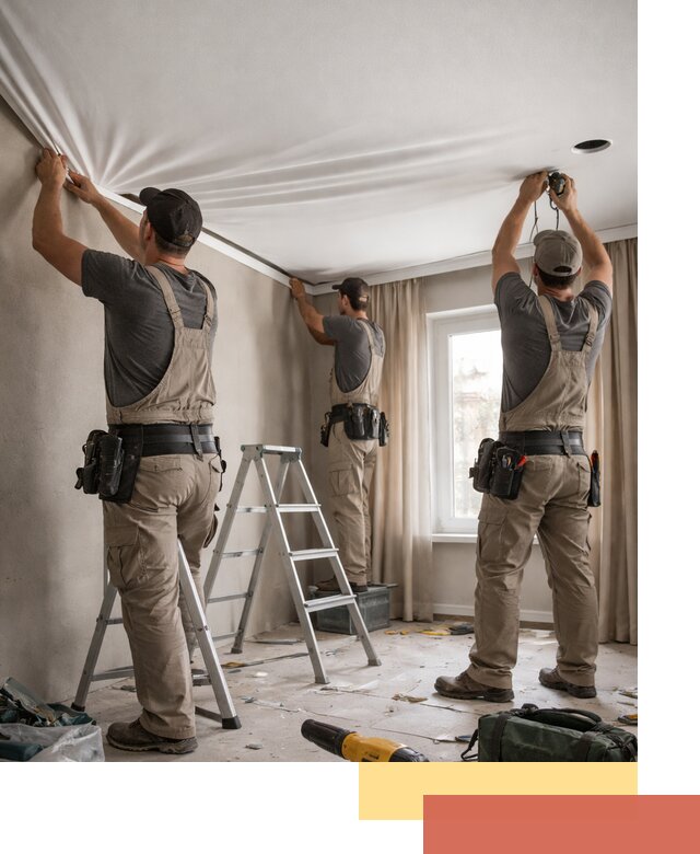 Монтаж матового натяжного потолка в Димитровграде качественно и быстро