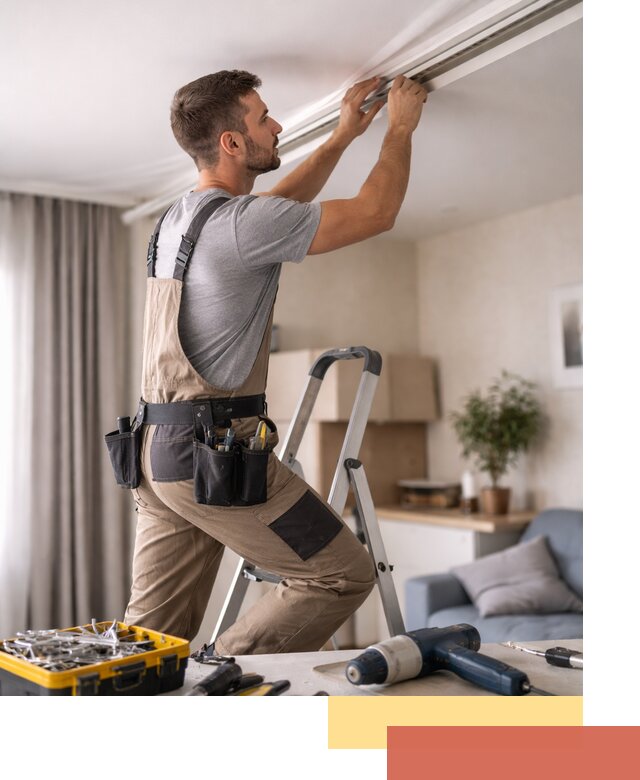 Ремонт натяжных потолков в Димитровграде — качественно и оперативно