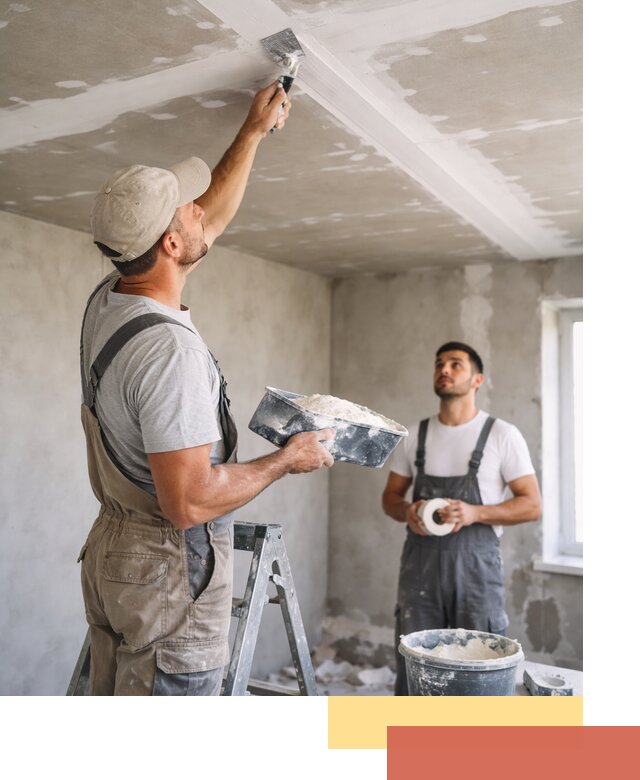 Обработка швов потолка ГКЛ в Димитровграде: качественная заделка и шпатлевка